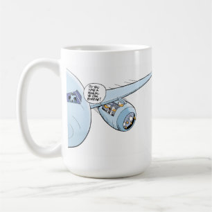 Aviation Humour Cartoon Coffee Mug
