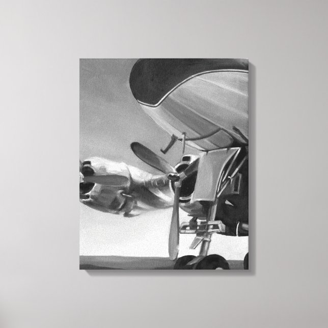 Aviation Icon Canvas Print (Front)