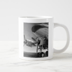 Aviation Icon Large Coffee Mug