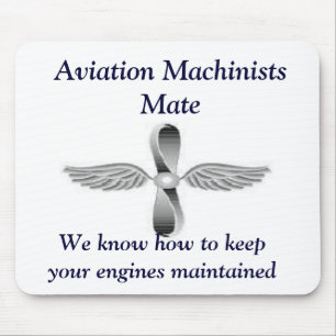 Aviation Machinists Mate Mousepad