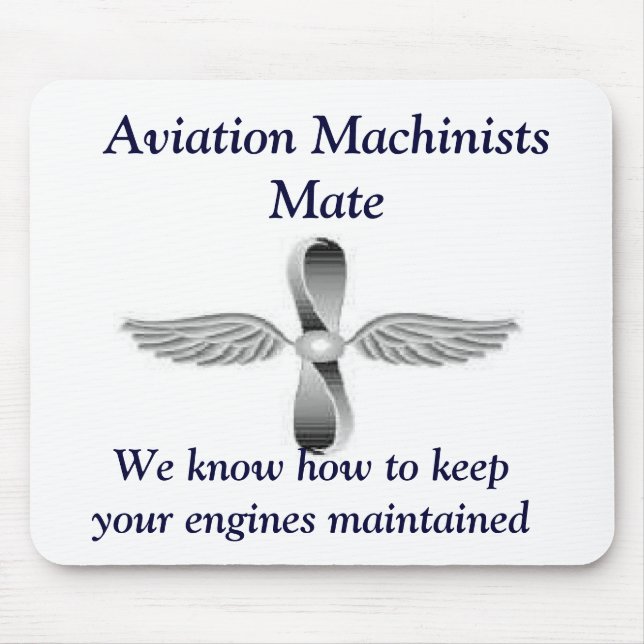 Aviation Machinists Mate Mousepad (Front)