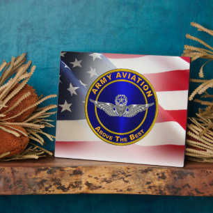 Aviation Master Aircrew Army Veteran  Plaque