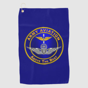 Aviation Master Wings Golf Towel