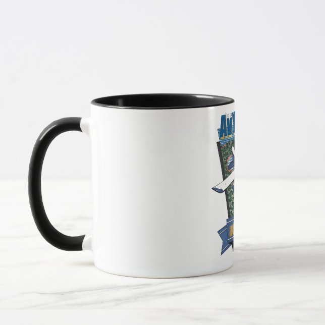 Aviation Seaplane Adventure Mug (Left)
