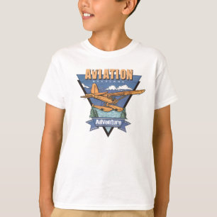 Aviation Seaplane Adventure T-Shirt