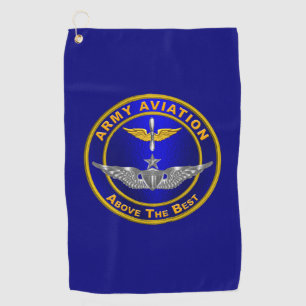 Aviation Senior Wings Golf Towel
