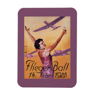 Aviation Show at Hotel Wagner Promo Poster Magnet