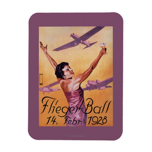 Aviation Show at Hotel Wagner Promo Poster Magnet (Vertical)