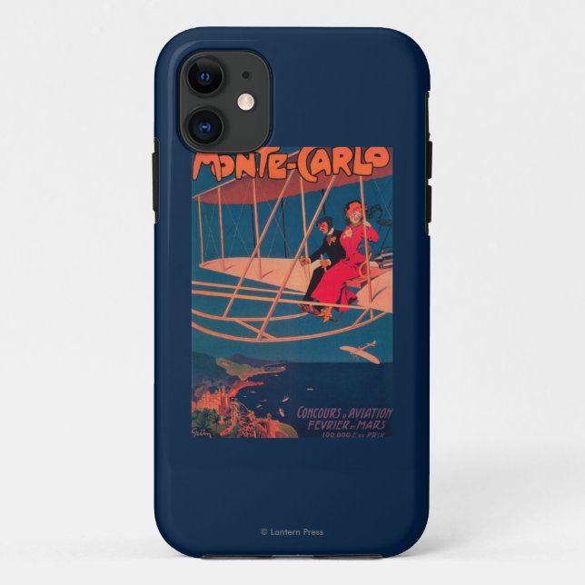 Aviation Sporting Poster Case-Mate iPhone Case (Back)