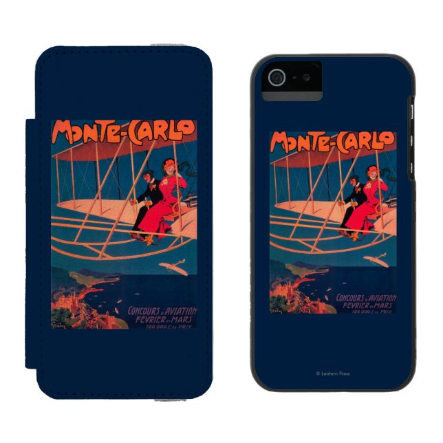 Aviation Sporting Poster Incipio iPhone Wallet Case (Side by Side)