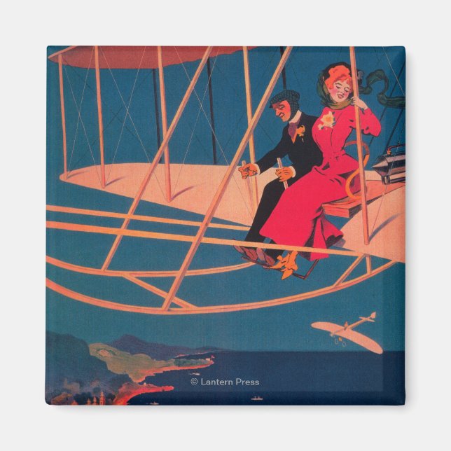 Aviation Sporting Poster Magnet (Front)