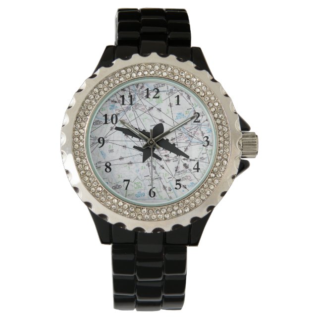 Aviation Watch, Aeroplane Women's Watch (Front)