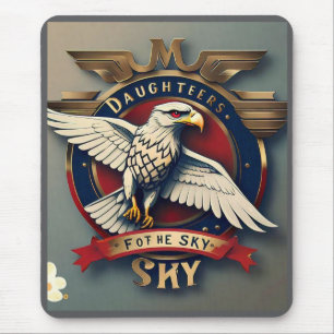 "Aviation Women Rise" Mouse Mat