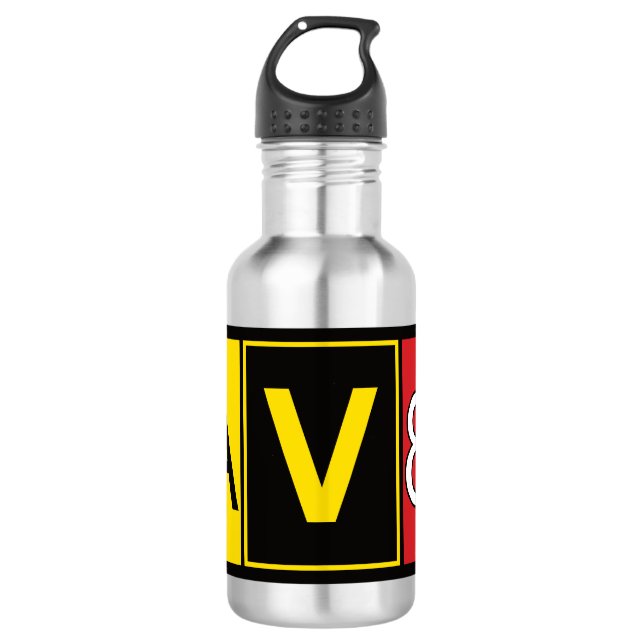 Aviator - AV8R -  710 Ml Water Bottle (Front)