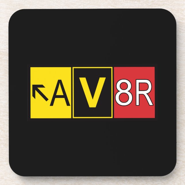 Aviator - AV8R - Coaster (Front)