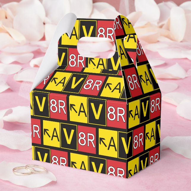 Aviator - AV8R Favour Box (Wedding)