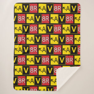Aviator - AV8R -  Sherpa Blanket