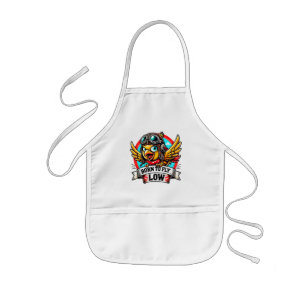 Aviator Chick Kids Apron