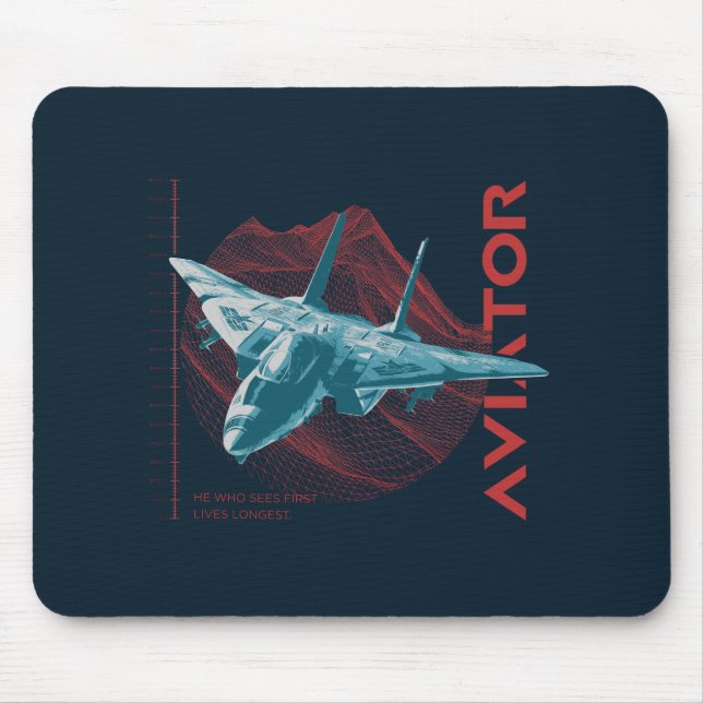 Aviator F-14 Tomcat Mouse Mat (Front)