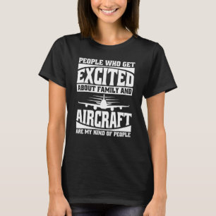 Aviator Father Aviation Fly Aeroplane Aircraft Pi T-Shirt