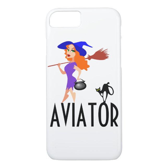 Aviator funny customisable Case-Mate iPhone case (Back)