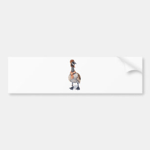 Aviator Goose Bumper Sticker