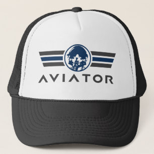 Aviator Logo Trucker Hat