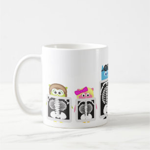 Aviator Owl XRay Coffee Mug