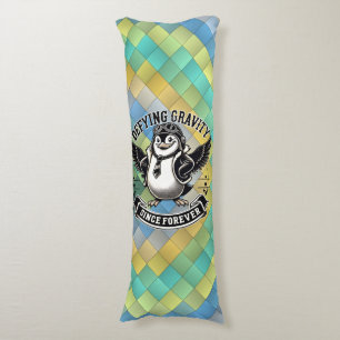 Aviator Penguin Body Cushion
