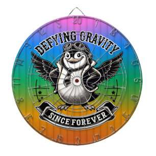 Aviator Penguin Dartboard