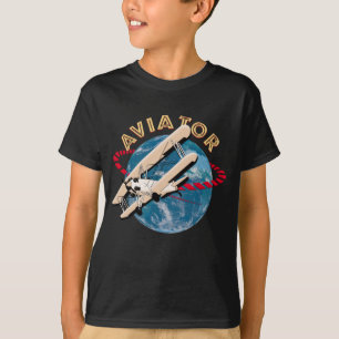 Aviator travelling the world T-Shirt