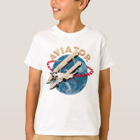 Aviator travelling the world