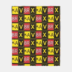 Aviatrix - AV8RX -  Fleece Blanket