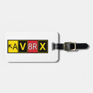 Aviatrix - AV8RX -  Luggage Tag