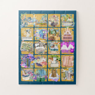 Avid Bibliophile Jigsaw Puzzle