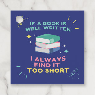 Avid Reader I - Jane Austen Quote Favour Tags
