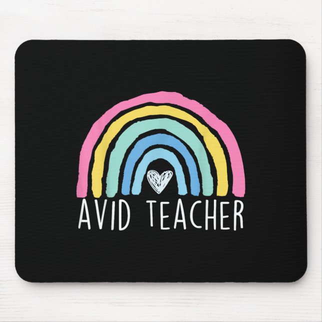 Avid Teacher Advancement Via Individual Appreciati Mouse Mat (Front)