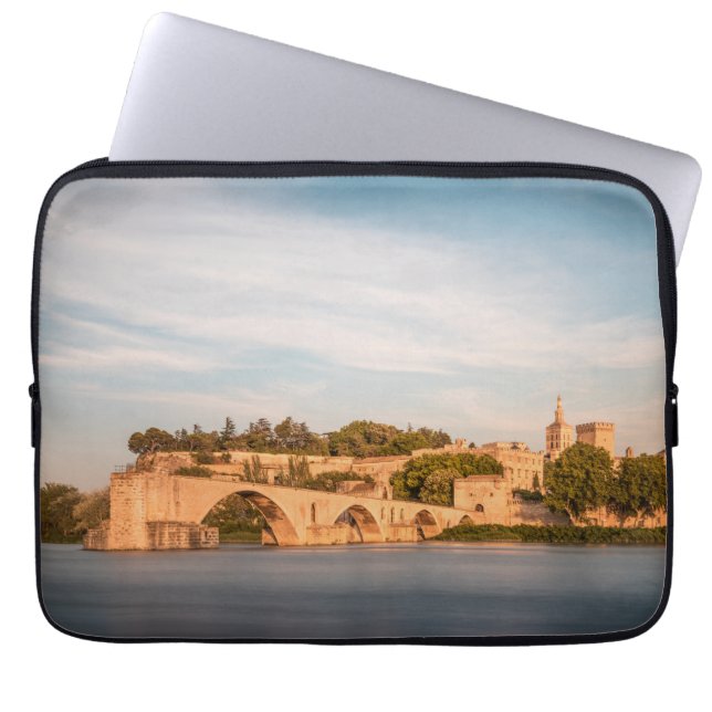 Avignon Bridge France Laptop Sleeve (Front)