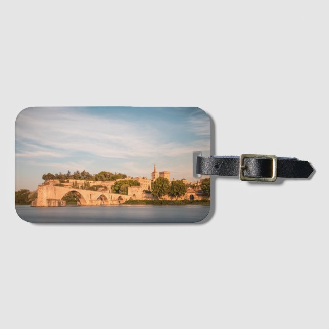 Avignon Bridge France Luggage Tag (Front Horizontal)