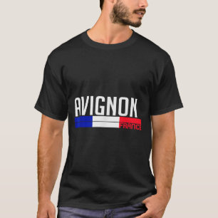 Avignon France Flag Travel Souvenir For Locals And T-Shirt
