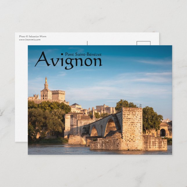 Avignon France Postcard (Front/Back)