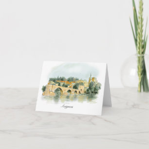 Avignon note card