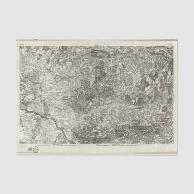 Avignon, Orange Tissue Paper (Front)