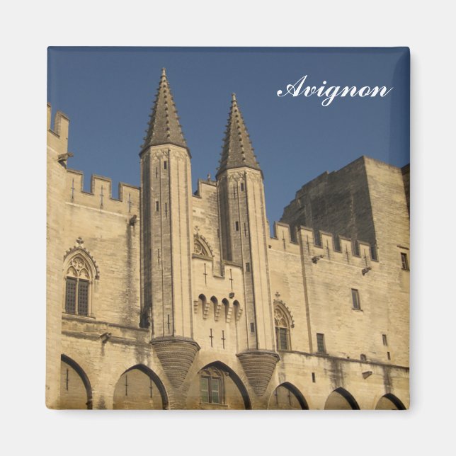 Avignon Palace of the Pope Magnet (Front)