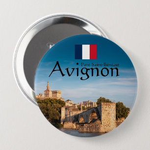 Avignon Souvenir 10 Cm Round Badge
