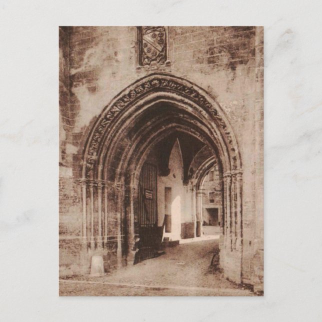 Avignon The Pope's Palace Postcard (Front)