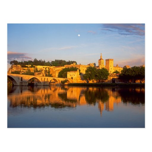 Image of Avignon, Vaucluse, Provence, France, Rhone Postcard