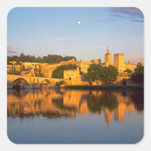 Avignon, Vaucluse, Provence, France, Rhone Square Sticker