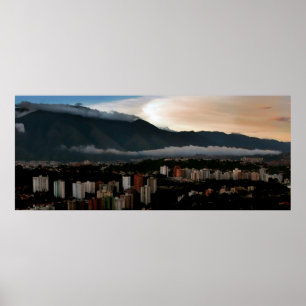 Avila at sundown poster