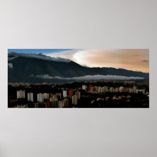 Avila at sundown poster